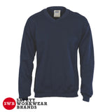 DNC Workwear - V-Neck Fleecy Sweatshirt (Sloppy Joe) 5301