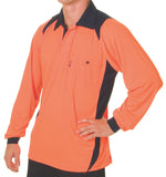 DNC Workwear - Cool Breathe Action Polo Shirt Long Sleeve 3894