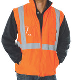 DNC Workwear - Hi Vis Cross Back D/N “6 in 1” Jacket 3999